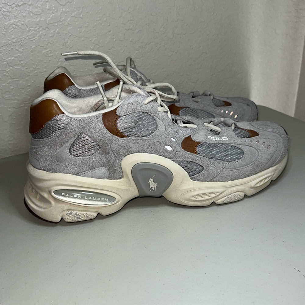 Polo Ralph Lauren MDRN TRN 100-SK-LTL Grey NEW, size 15, very comfy, last one!